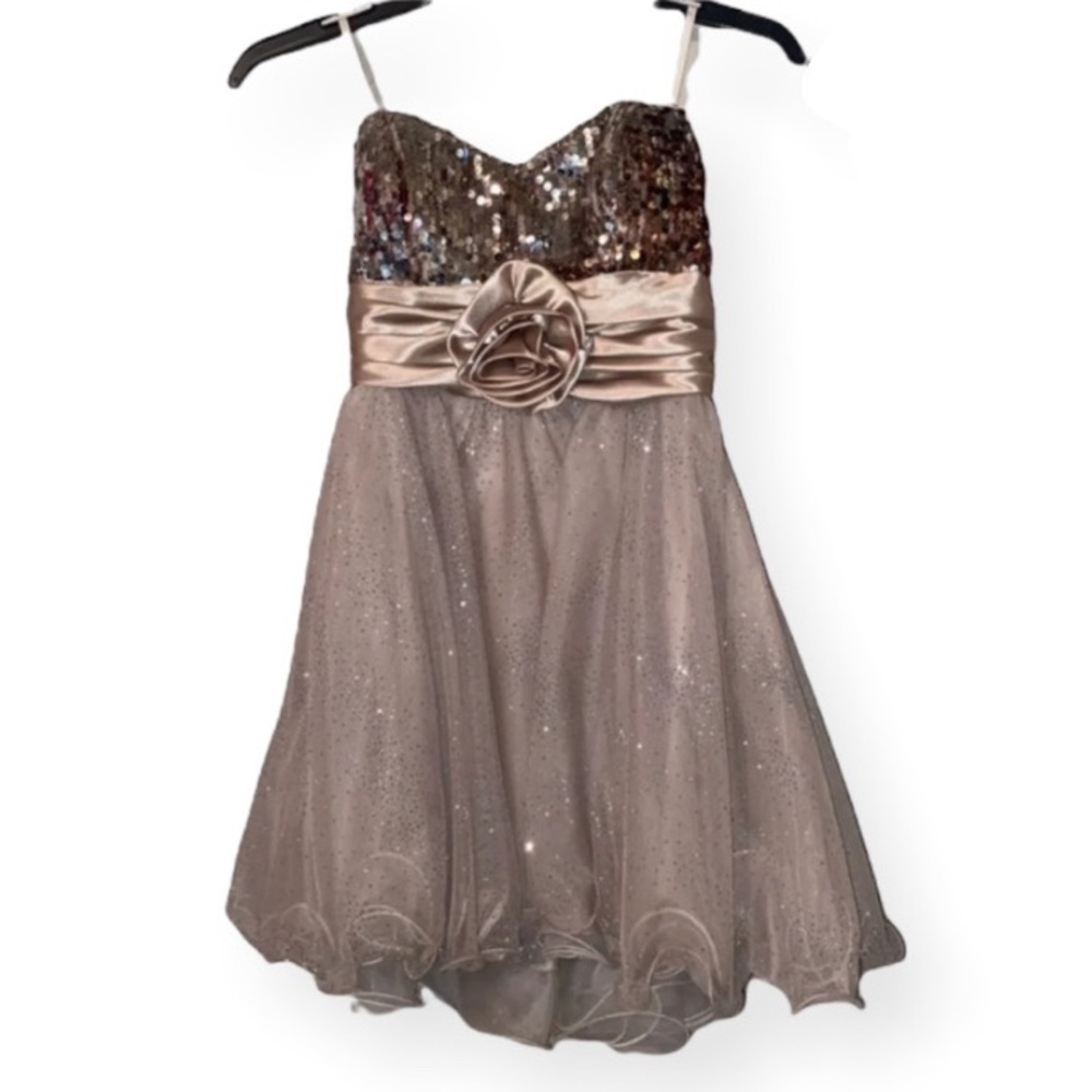 sequin party dress